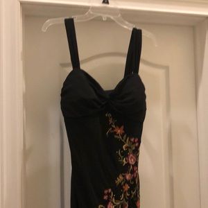 Beautiful black slinky dress